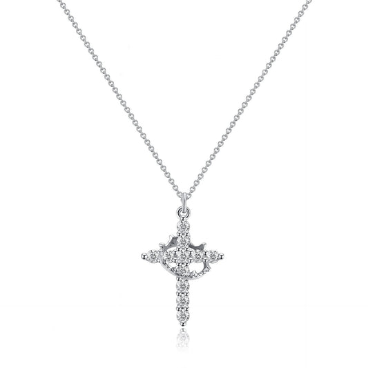 The Forever Cross & Crown Necklace