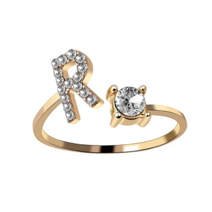Lovely Initial Ring