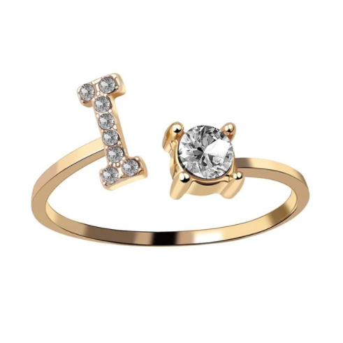 Lovely Initial Ring
