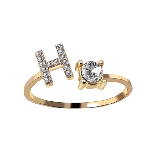 Lovely Initial Ring