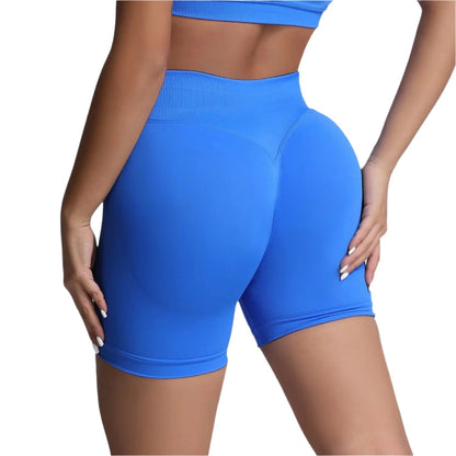 SculptFit™ High-Waist Compression Shorts