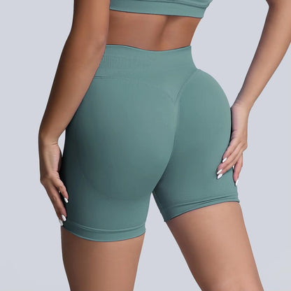 SculptFit™ High-Waist Compression Shorts