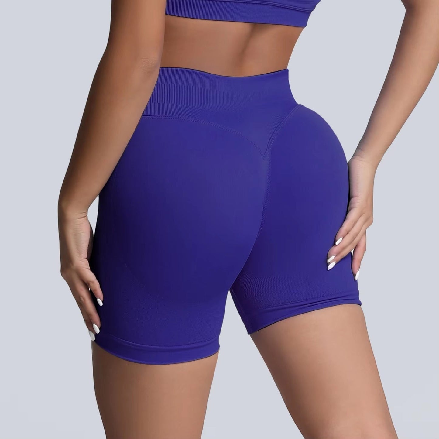 SculptFit™ High-Waist Compression Shorts